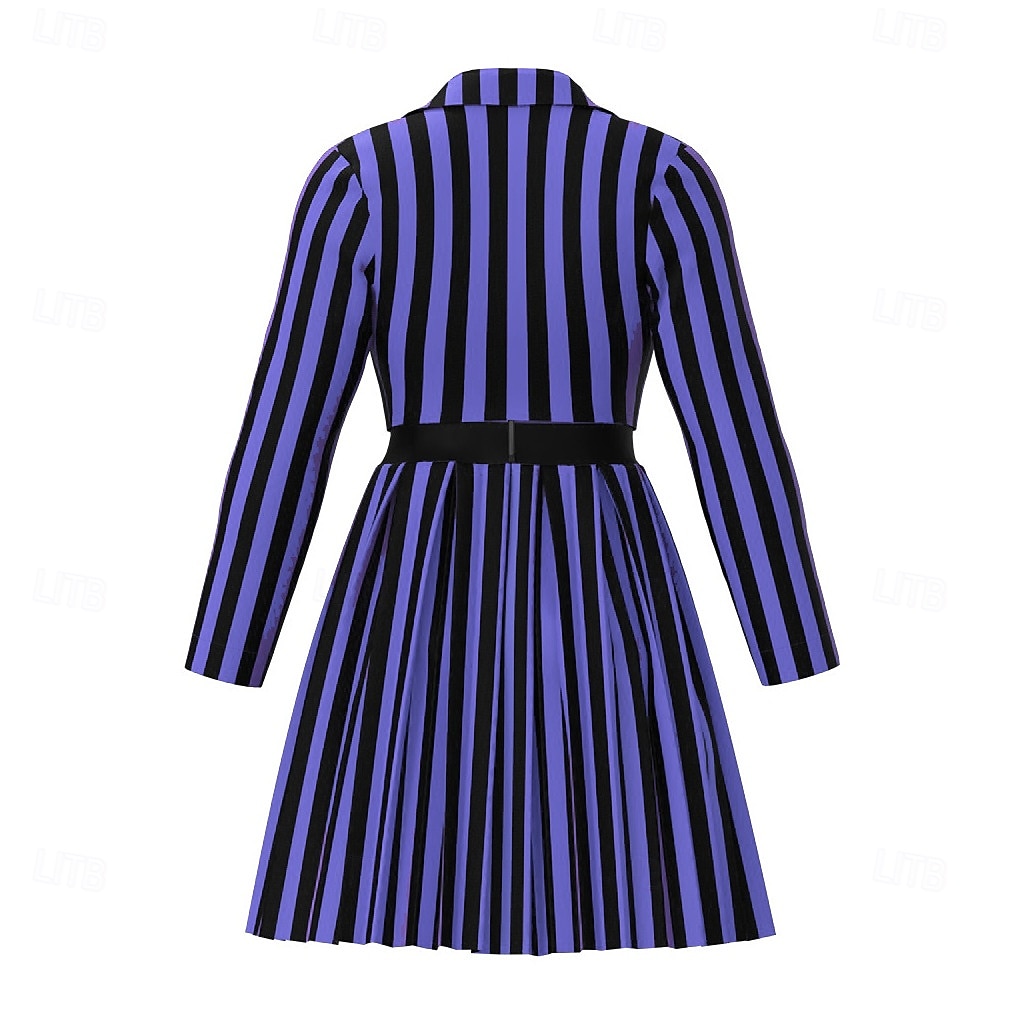 Vestito Costume di fantasia Uniforme scolastica Accademia oscura Orrore gotico Gotico Orrore Costume Spaventoso Bambini Adulti Per donna Ragazze Halloween Carnevale Feste Performance Vestirsi del 2026 a $52.99 –P5