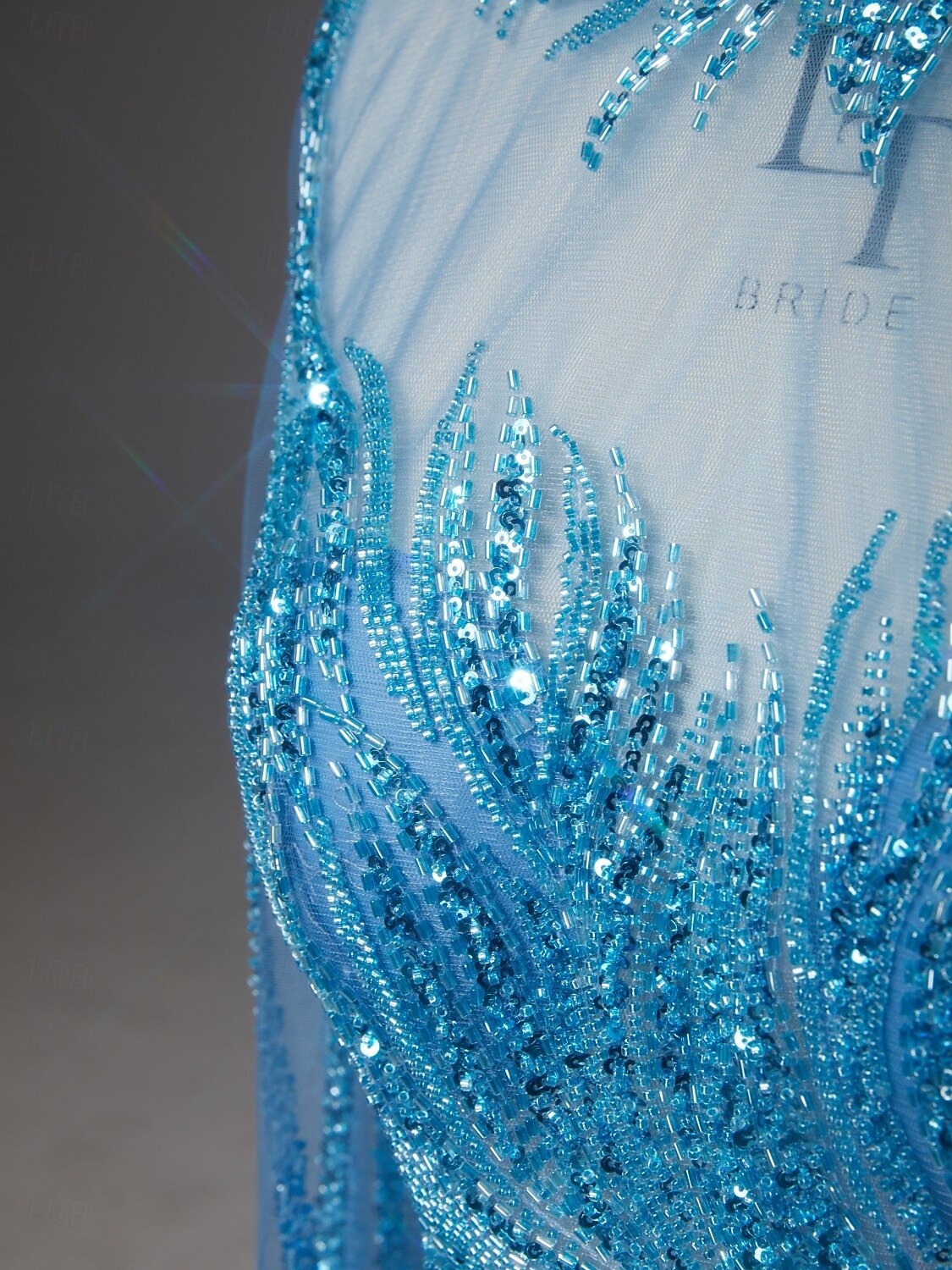 Tubino Colonna Strascico a Terra Perline ricamate Abito Formale Abito da madre della sposa Abito da Sera Elegante Scintillante Stile Celebrità Senza Maniche Girocollo Mascherata con Con perline del 2026 a $310.49 –P10