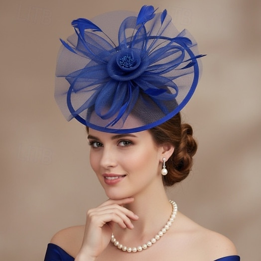Cappello Fascinator affascinante Gentildonna Costume Per donna Mascherata Ascot Festival delle corse di cavalli Adulti Copricapo del 2026 a $48.99 –P5