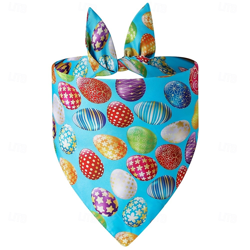 2026年 イースターのペット用唾タオル、ウサギ用三角包帯  コレクション – CLP $9950 –P4