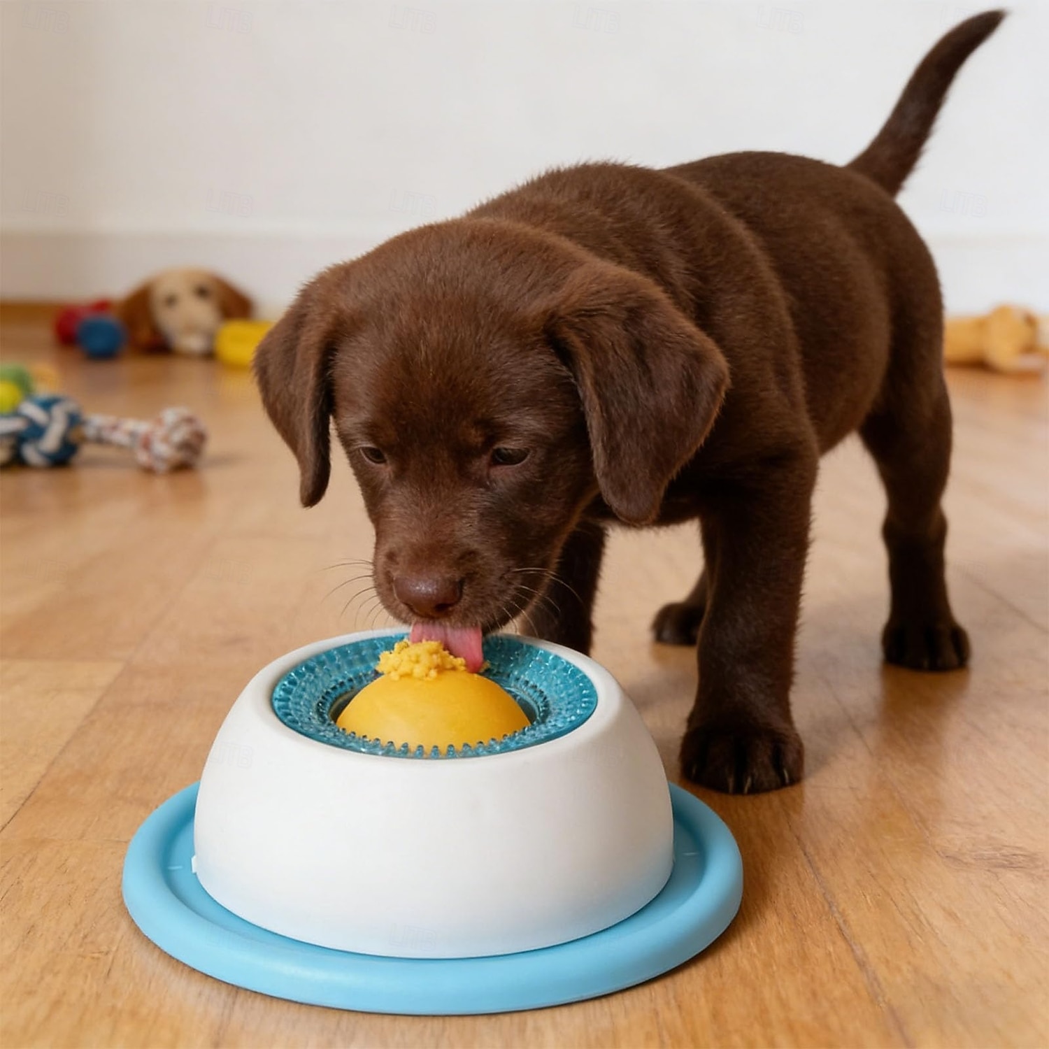 Tapete para lamber para cães, brinquedo de enriquecimento ambiental para cães - base antiderrapante, acessórios para animais de estimação para treinamento de alimentação saudável, prato para lamber de 2026 por $12.49 –P3