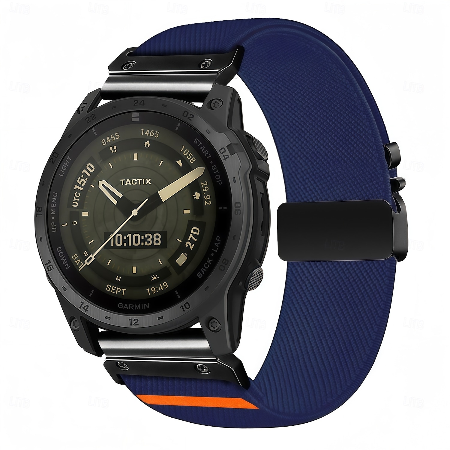 Cinturino per orologio  per Garmin Fenix 8 43mm Fenix 8 47mm Fenix 8 51mm Fenix 7 Pro Fenix 7S Pro Tessuto Sostituzione Cinghia Rilascio rapido Vestibilità rapida Regolabili Cinturino Sportivo Polsino del 2026 a $14.99 –P3