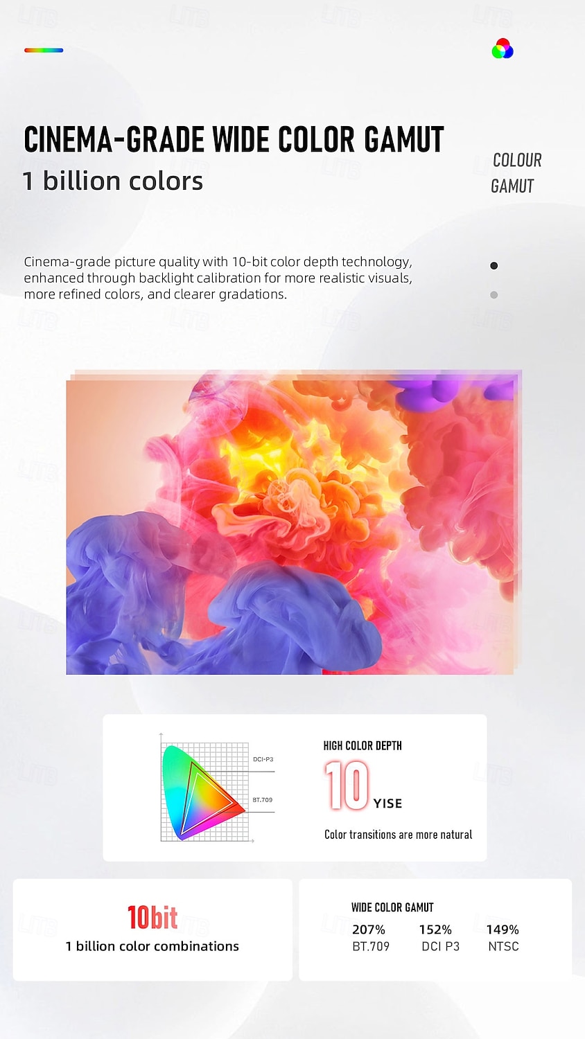 Новый проектор в футбольном стиле YT600, разрешение 1280*720, Android 13.0, компактный размер, Bluetooth 5.4, поддержка Bluetooth-аудио. 2026 - $103.99 –P7