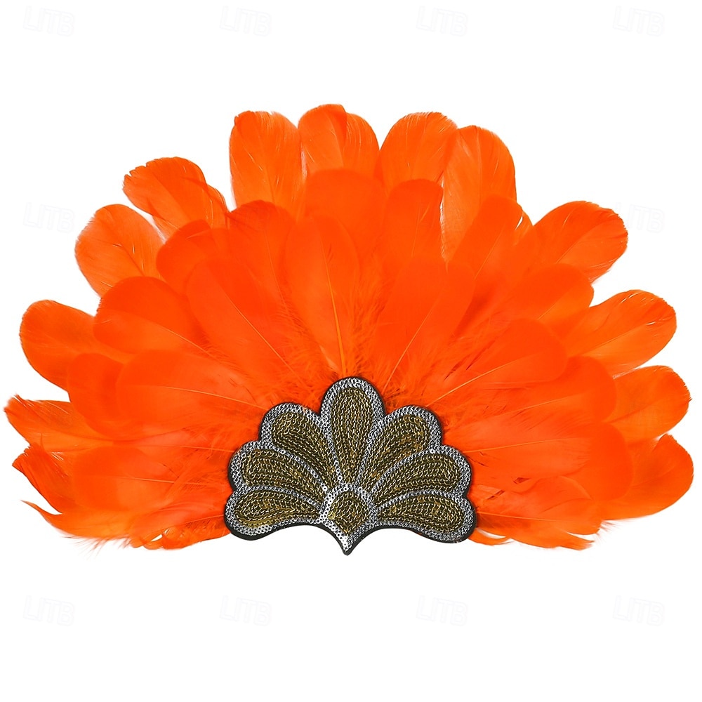 karnevál 2026 riói karnevál samba kiegészítők többszínű toll karneváli fejdísz brazil fesztivál előadás jelmez 2026 - $12.99 –P2