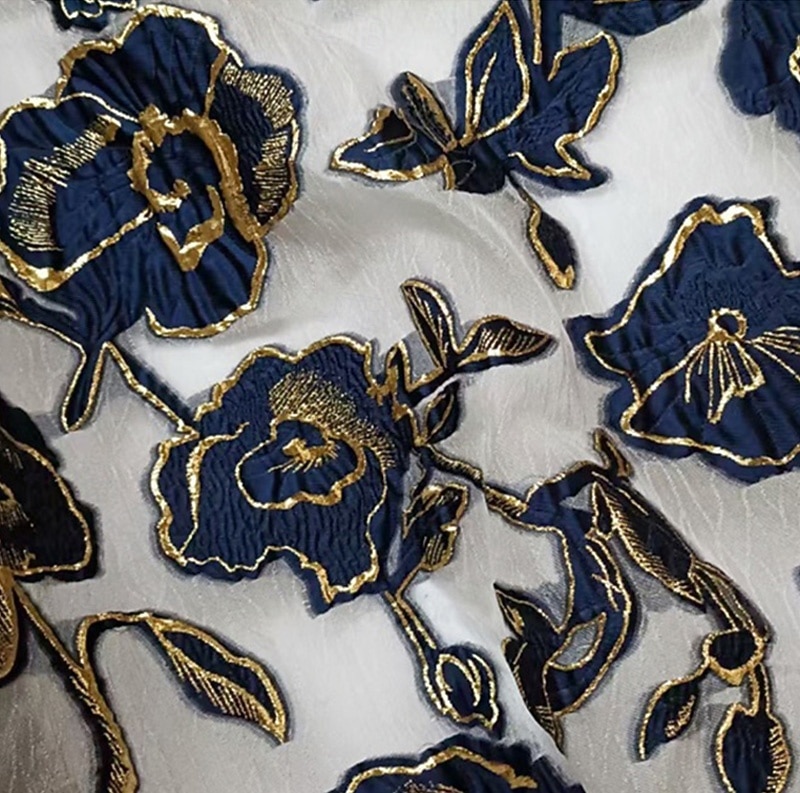 A-linje Gulvlengde Skjortekjole Gjestekjole til bryllup Formell kjole Kjole til brudens mor 3/4 ermer Skjortekrage Elegant Enkel Formell Organza Jacquard med Sløyfe(r) 2026 - $185.3 –P2