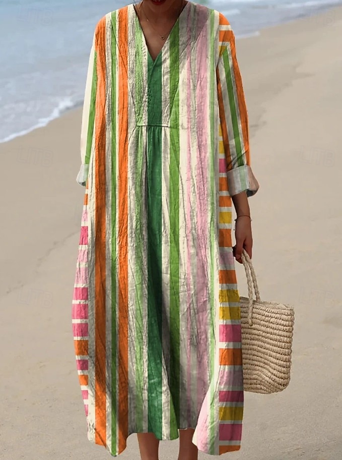 marina sirtis green dress FAB 1960's OP ART Lemon Lime Shift Dress By Lanz / Medium – Xtabay Vintage main image 0