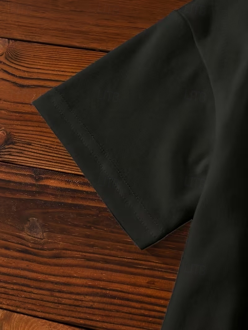 100% Baumwolle Kinder Mädchen Schwarz Grafik Schleife T-Shirt Rundhalsausschnitt Kurzarm Urlaub Sport & Outdoor Alltagskleidung Sport Mode Lässig Drucken Sommer Frühling 2026 - $14.99 –P6