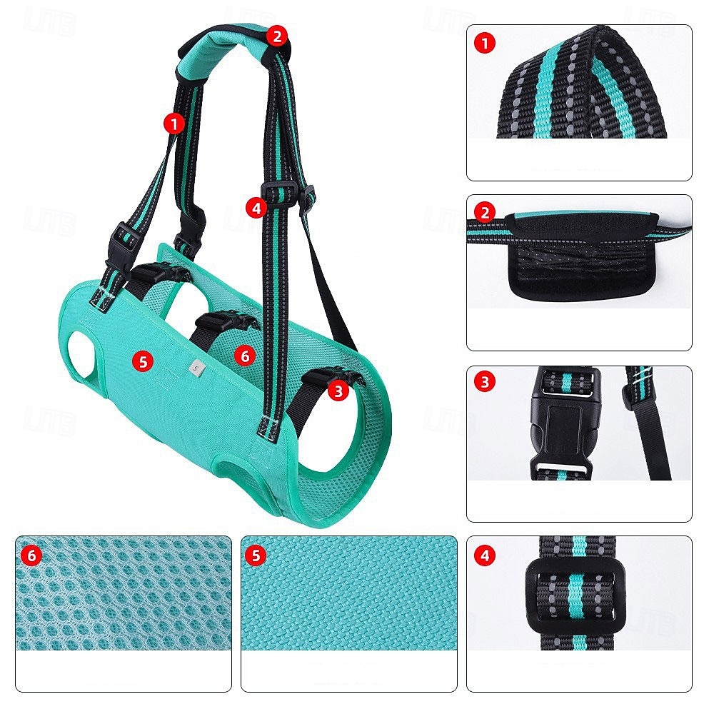 Cachorros Leash mãos livres Esporte & lazer Animais Portátil Ajustável Respirável Segurança Ao ar livre Esportes Casual / Diário Cachorro de 2026 por $32.99 –P9