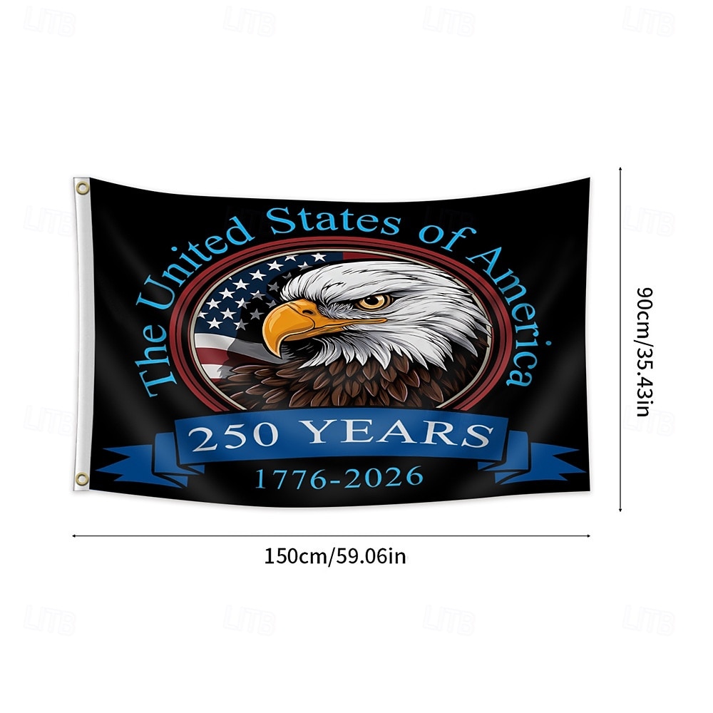 חבילה של 2 דגל ארה"ב לציון 250 שנה 2026 - $10.99 –P8