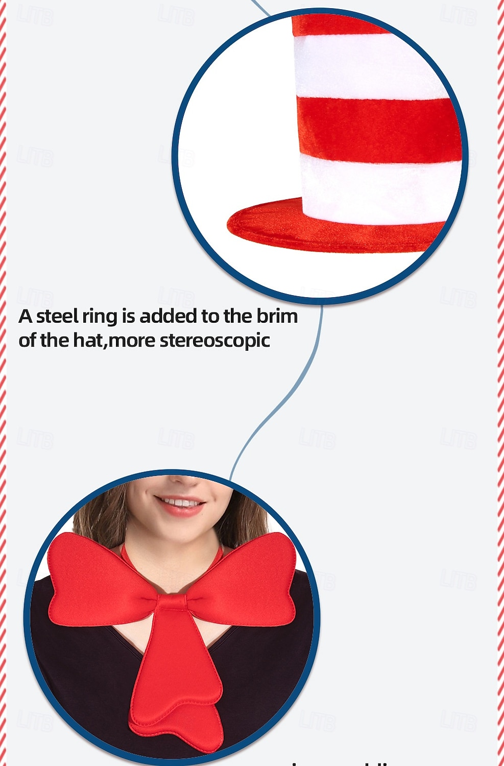 Cat Gloves Hat More Accessories Classic Storybook Character Storybook Characters Cosplay for Unisex Adults' Halloween Carnival Book Week Performance Educational Dress Up 2026 - $22.99 –P12