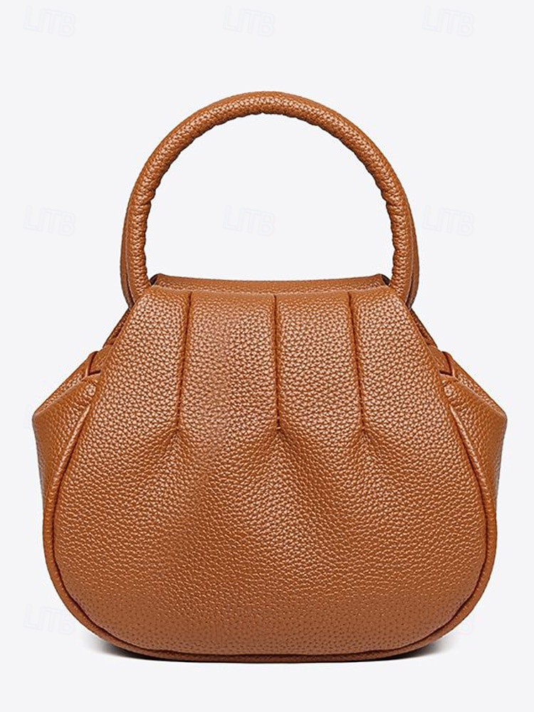 borsa da donna in similpelle – vari colori, elegante manico rotondo, resistente e spaziosa – perfetta per outfit casual di tutti i giorni e da sera del 2026 a $11.99 –P6