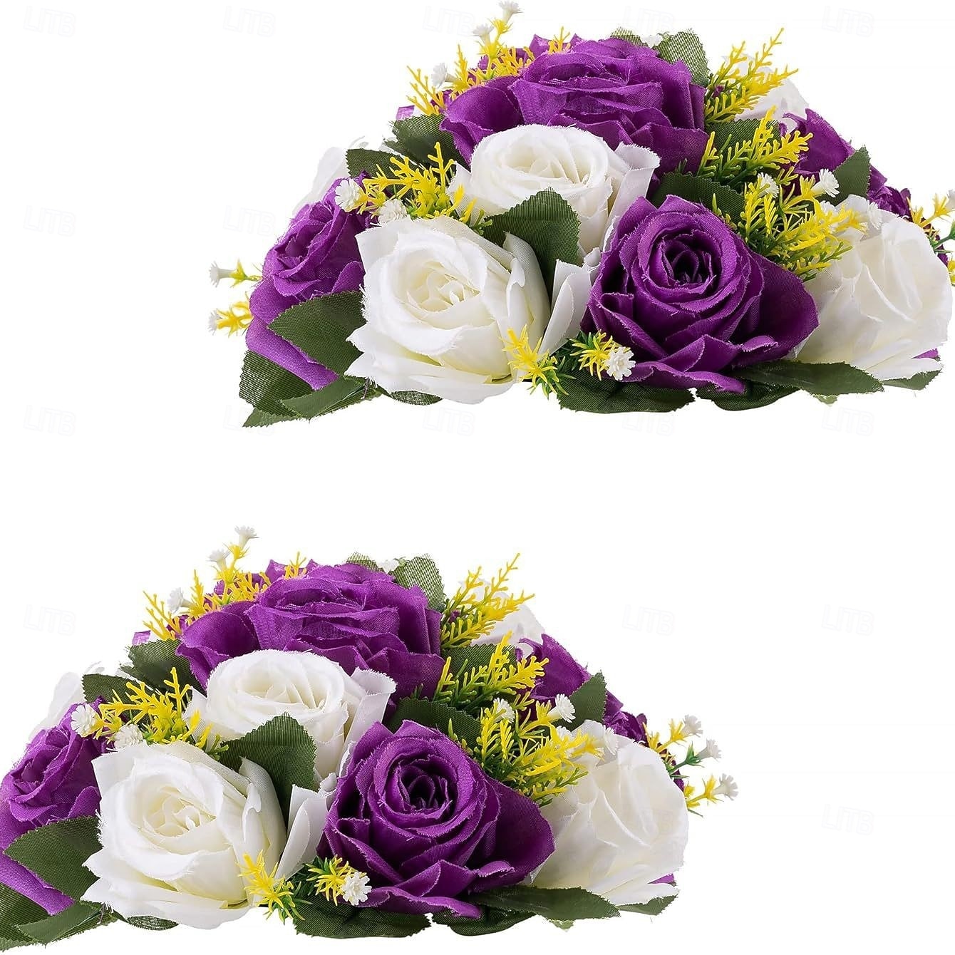 Kunstmatige trouwrozenbal, halfronde, levensechte neprozen voor bruiloft, verloving, thuis, feest, Valentijnsdag, Moederdag &seizoensdecoraties 2026 - $20.99 –P13