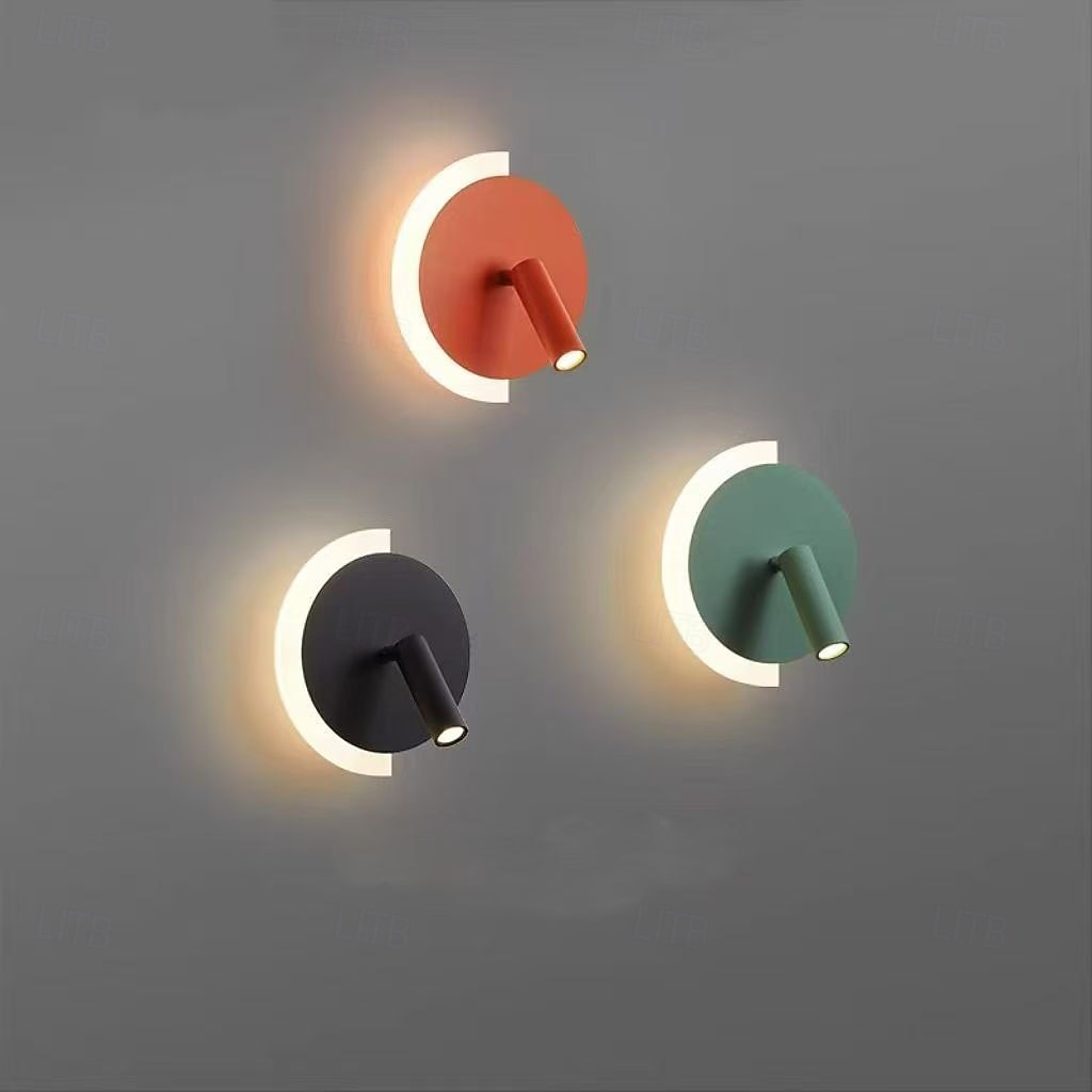 Otthoni Modern Beltéri fali lámpák Hálószoba Fém falikar Nem vízálló 110-120 V 220-240 V 10 W 2026 - $99.99 –P1