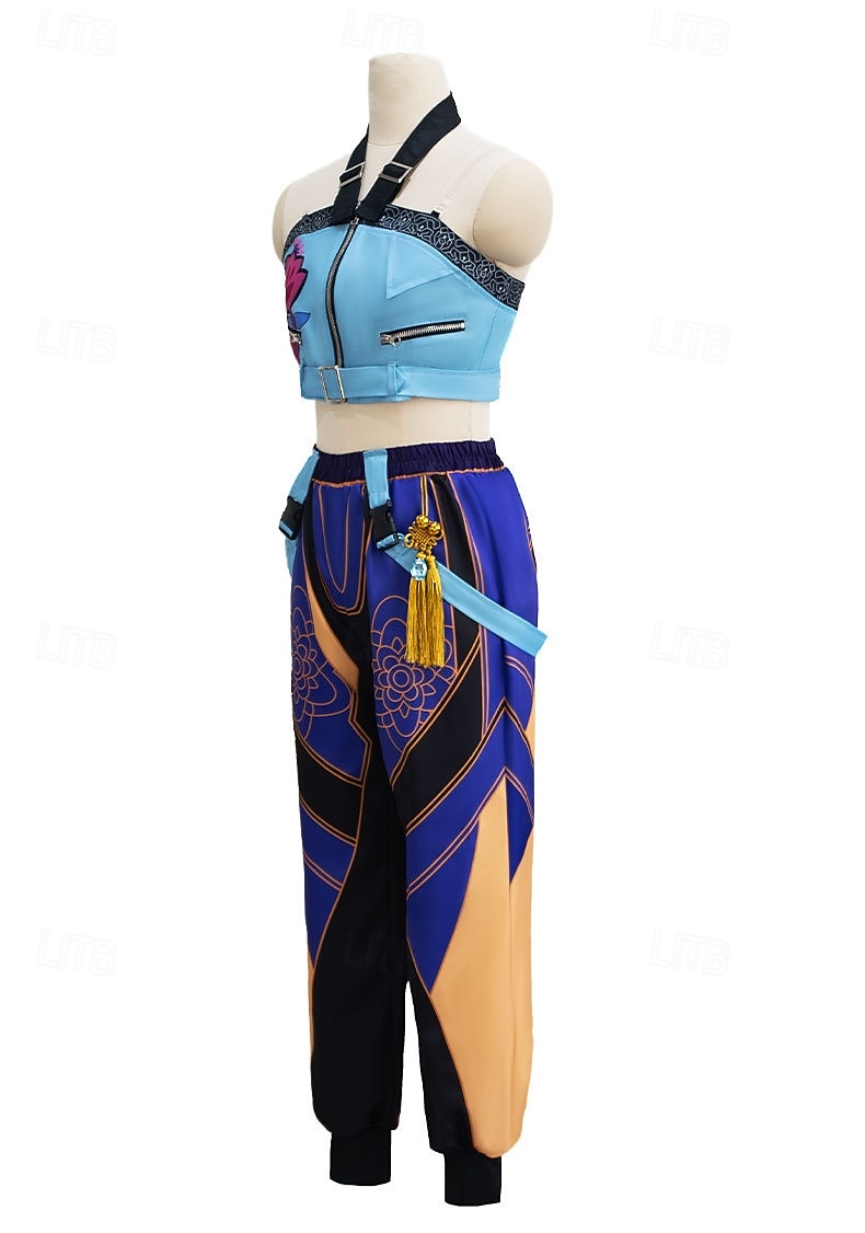 Inspirado en el Kpop Inspirado en ídolos coreanos Estrella del pop Traje de cosplay Pelucas de Cosplay traje de cosplay for Chica Niños Víspera de Todos los Santos Día del Niño Mascarada 2026 - $46.99 –P6