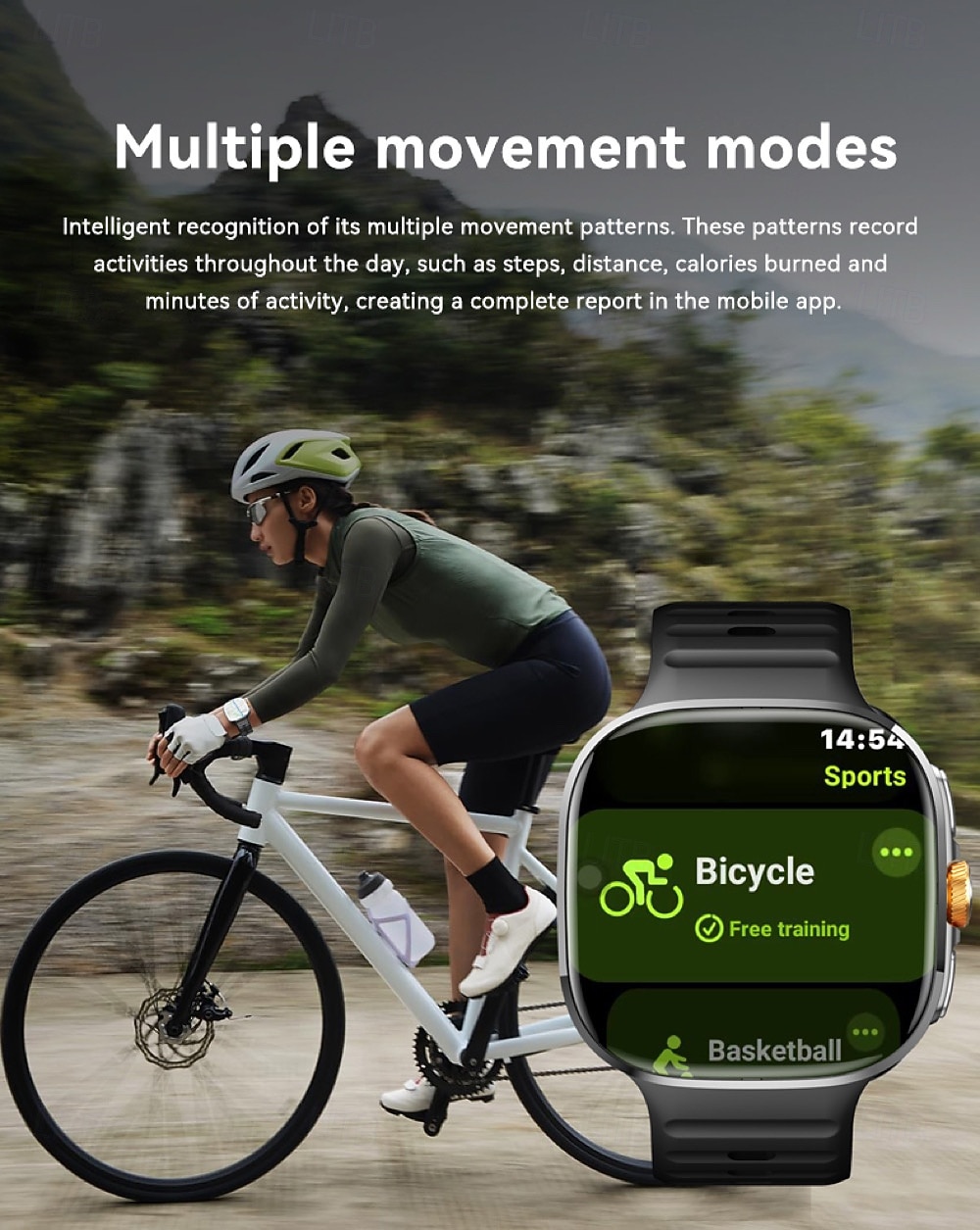 M99 Smartklokke 2.14 tommers Smartklokke 3G 4G 3G Skritteller Samtalepåminnelse Aktivitetsmonitor Kompatibel med Android iOS Herre GPS Lang ventetid Vanntett IP68 50mm urkasse 2026 - $158.99 –P7