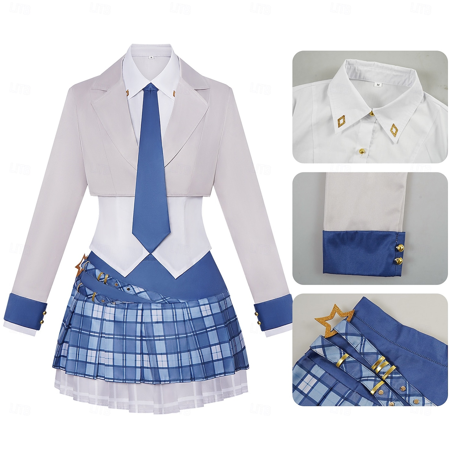 Anime Outfits JK Cosplay Suits Halloween Carnival Masquerade Anime Expo Costume For Women's Adults 2026 - $88.99 –P4