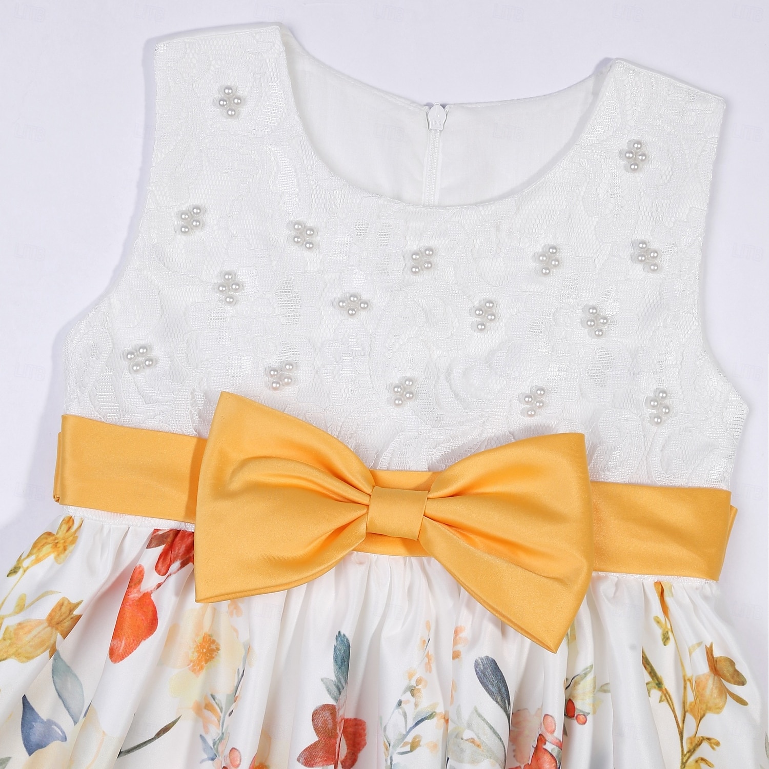 Barn Flickor Festklänning Grafisk Ärmlös Kortärmad Speciellt Tillfälle Prinsessa Polyester Festklänning Sommar Vår Barn Gul Purpur Rosenröd 2026 - $38.99 –P17