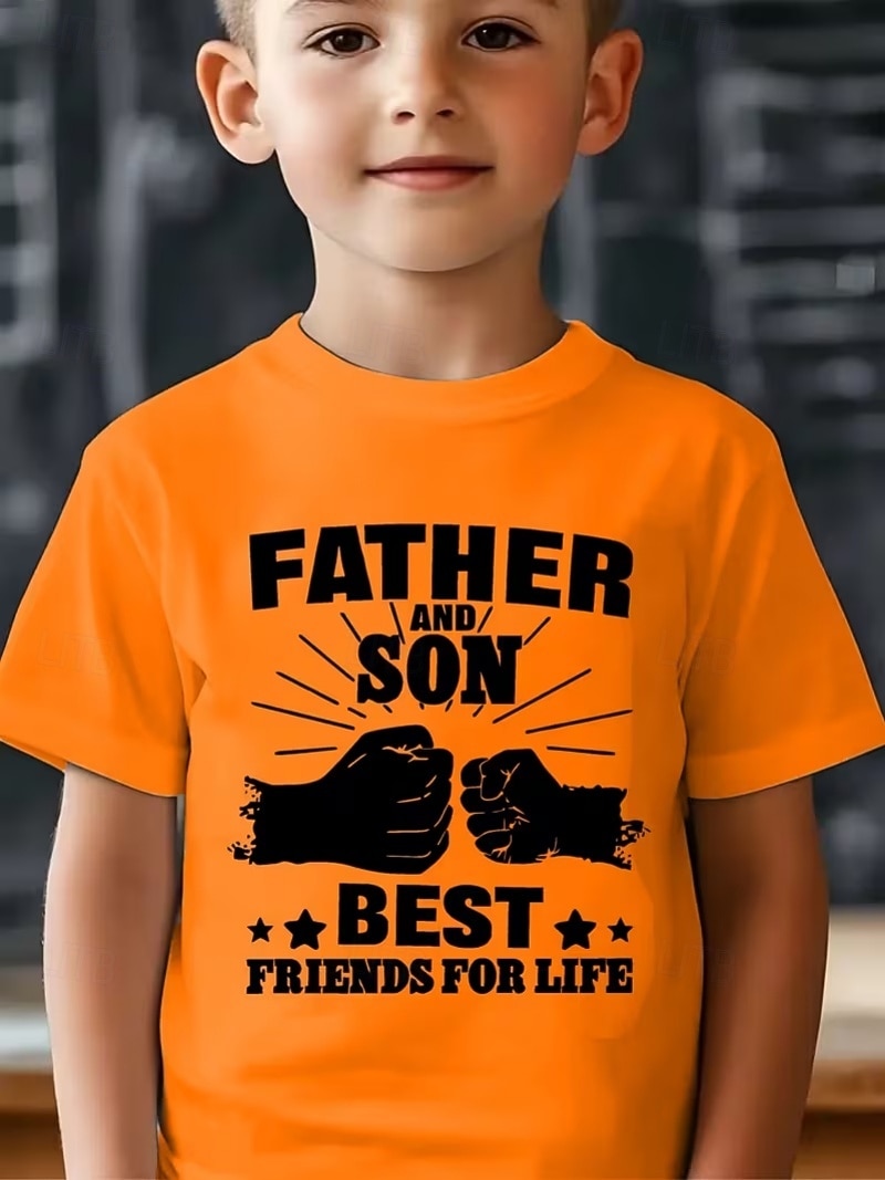 2026年 男の子 3D グラフィック レタード Tシャツ Ｔシャツ 半袖 3Dプリント 夏 春 スポーツ ファッション ストリートファッション 子供 4〜12年 クルーネック カジュアル 日常 アウトドア レギュラー  コレクション – $12.99 –P4
