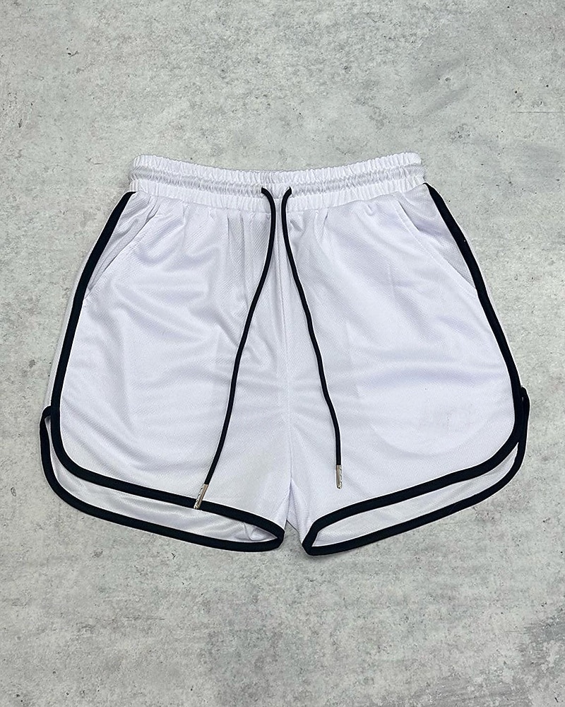 Homens Shorts de Corrida Calções atléticos Shorts de Academia Com Cordão Bolsos Cintura elástica Calção Casual Ao ar livre Férias Verão Secagem Rápida Leve Macio Treino de Ginástica Treinamento Ativo de 2026 por $17.99 –P17