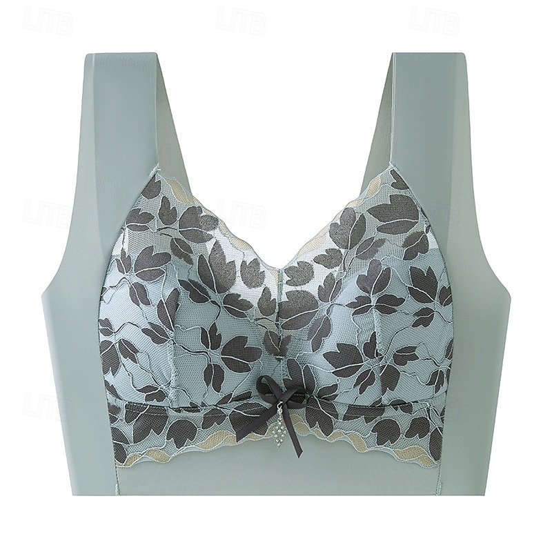 Dames Corrigerend ondergoed Modieus Sport Bloemig Blote rug Dagelijks Mouwloos V-hals blauw Zwart Lichtgroen Blozend Roze Zomer Lente Herfst Winter Normale pasvorm 2026 - $14.99 –P4