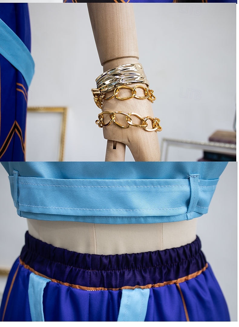 Inspirado en el Kpop Inspirado en ídolos coreanos Estrella del pop Traje de cosplay Pelucas de Cosplay traje de cosplay for Chica Niños Víspera de Todos los Santos Día del Niño Mascarada 2026 - $46.99 –P7
