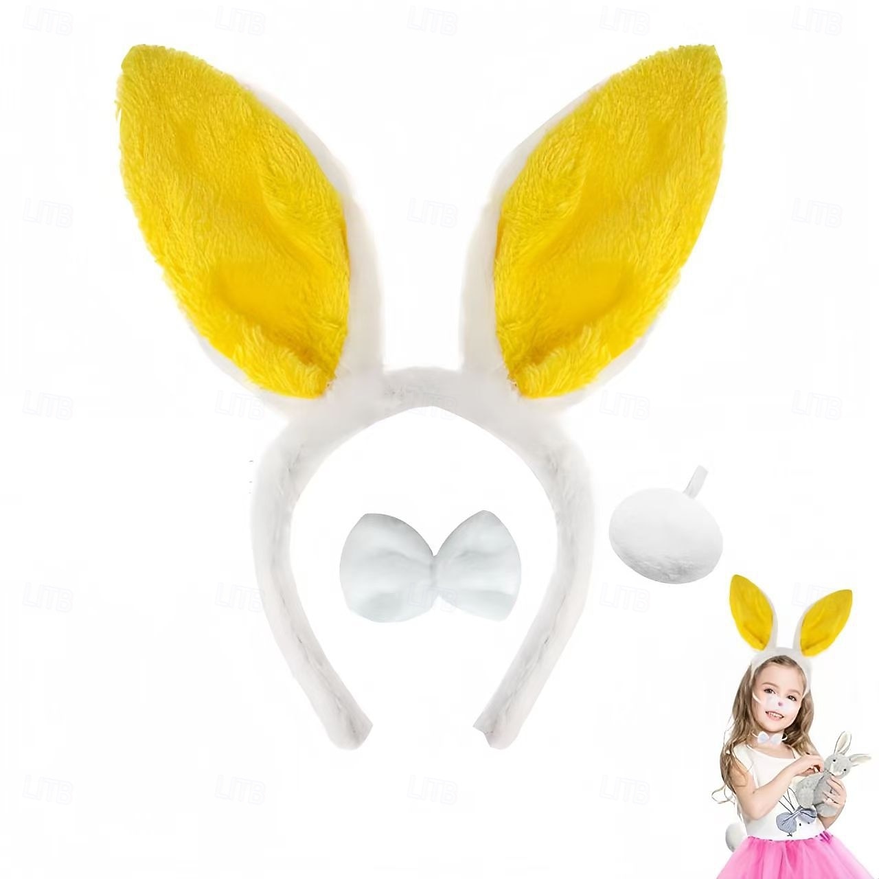 Kopfschmuck Tier Kaninchen Osterhase Lustig Kinder Mädchen Maskerade Ostern Karneval Party Verkleiden 2026 - $7.99 –P3