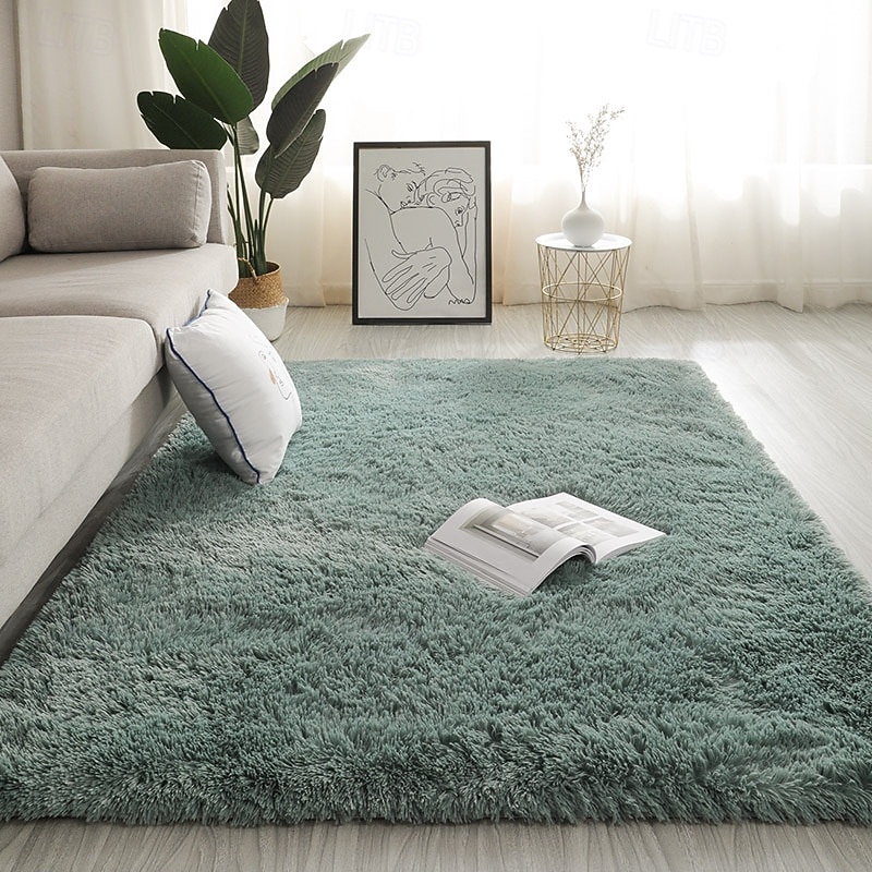 tappeto per camera da letto in stile nordico, tappeto morbido e decorativo per soggiorno, tavolino da caffè, comodino e arredamento per cameretta delle ragazze del 2026 a $24.99 –P21