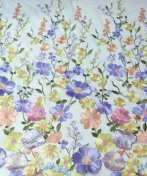 A-linje Kjoler Gulvlengde Festkjole Cocktail Kjole Gjestekjole til bryllup Kjole til brudens mor Halvlange ermer Crew-hals Illusjon Hals Elegant Årgang Formell Blonder Tyll med 3D-blomster Broderi 2026 - $178.99 –P2