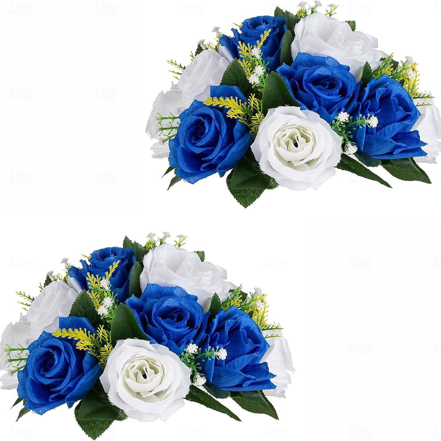 Kunstmatige trouwrozenbal, halfronde, levensechte neprozen voor bruiloft, verloving, thuis, feest, Valentijnsdag, Moederdag &seizoensdecoraties 2026 - $20.99 –P15