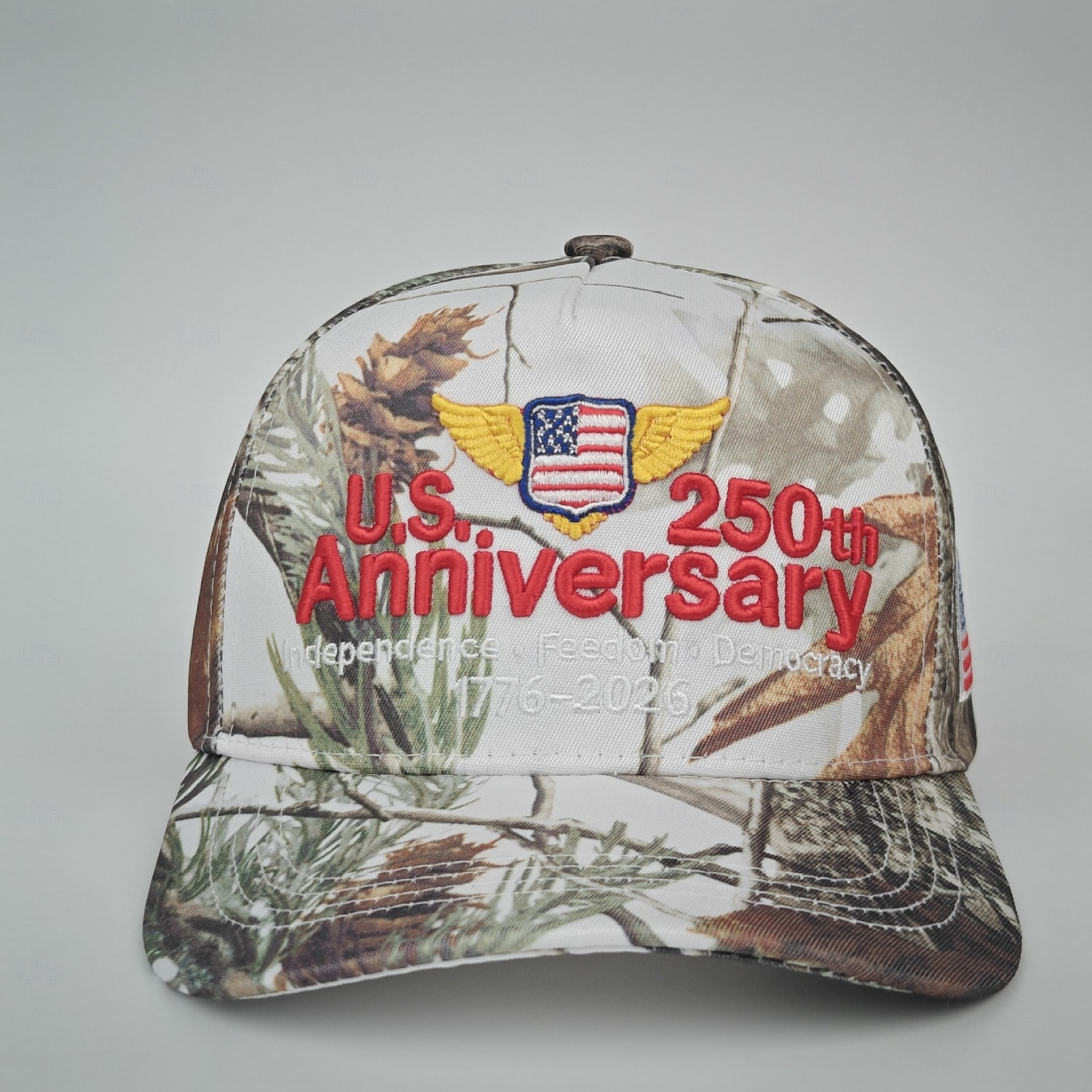 Lippalakki Amerikan lippu Retro / vintage Patriotismi varten Sukupuolineutraali Aikuisten 3D-tulostus varten Itsenäisyyspäivä 4. heinäkuuta ulko- Rento / arki Paraati 2026 - $20.99 –P13