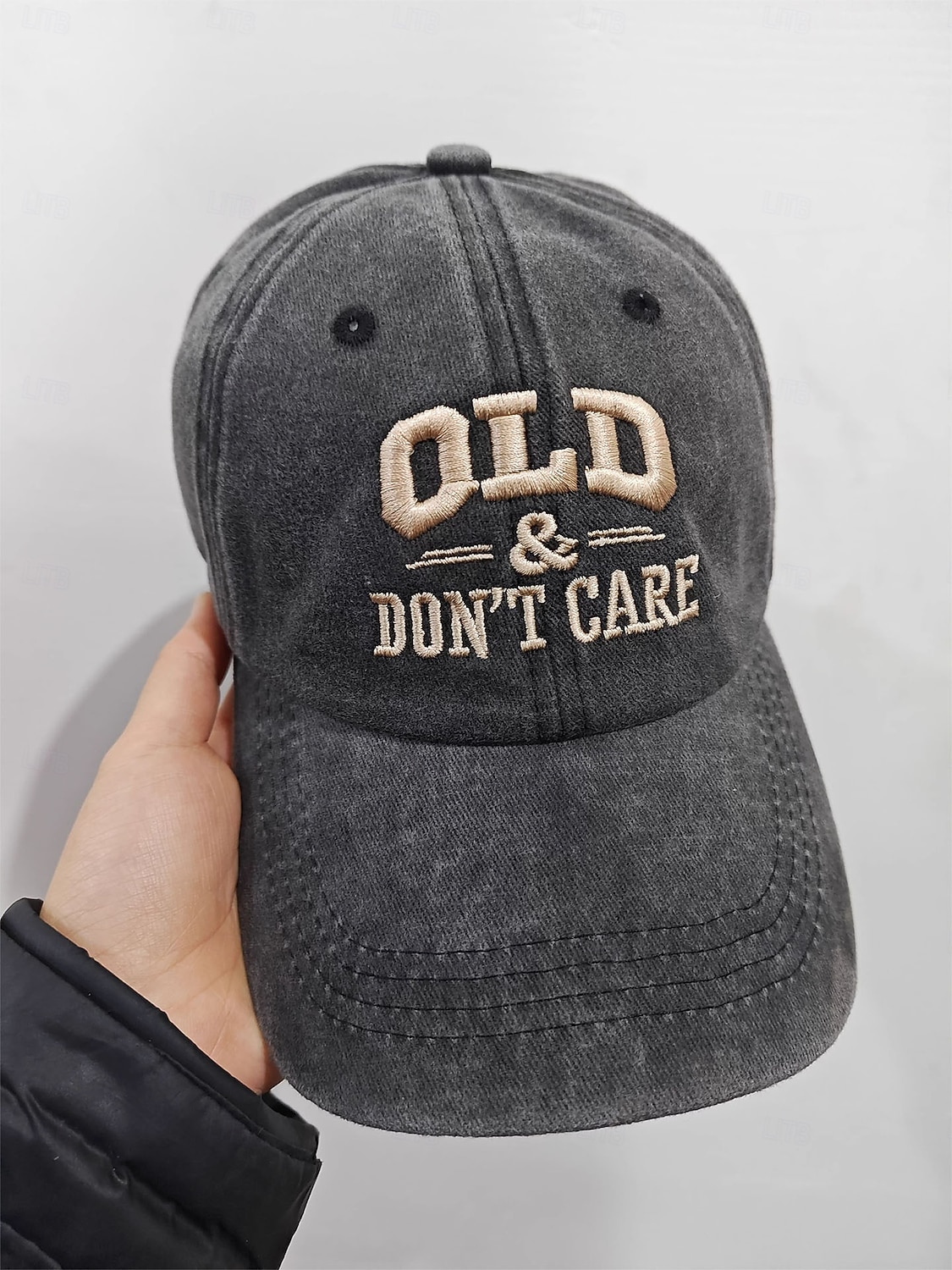 Vintage Distressed Old & Don't Care Cap, Classic Dad Hat Adjustable Cotton Retirement Baseball Cap, Cotton Dad Hat, Fun Adjustable Trucker Hats for Men Women, Funny Gifts 2026 - $21.99 –P5