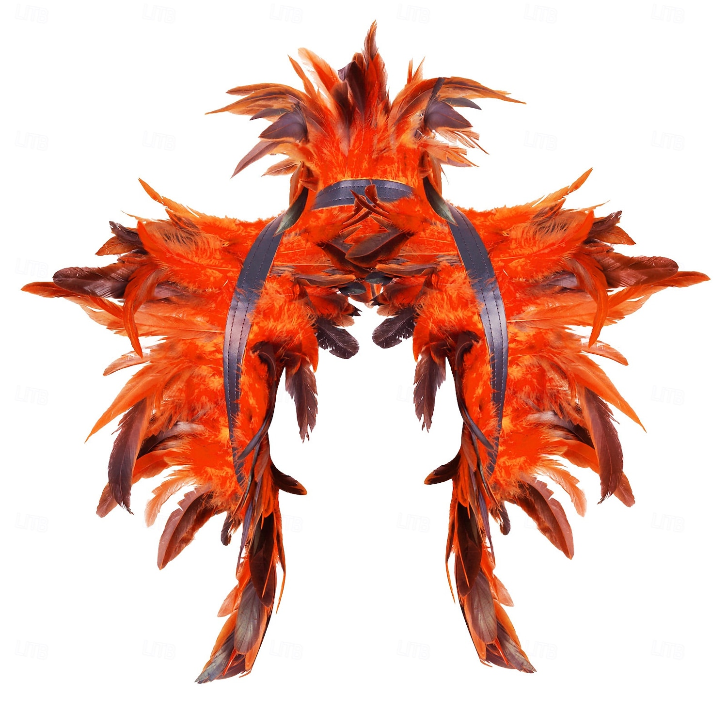 Carnaval 2026 Rio Carnaval Szamba Kiegészítők női piros tollas szárnyak hátizsák Brazíliai Fesztivál Előadói Jelmez 2026 - $17.99 –P2