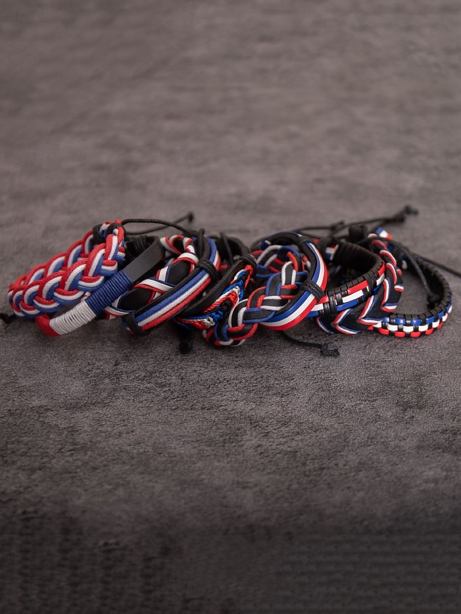 Dicke Kette Schick Mode Mode Niedlich Personalisierte Legierung Armband Schmuck Blau Für Täglich Geschenk Ferien 2026 - $14.99 –P6