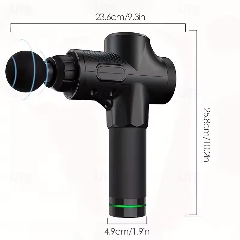Massage Gun Fascia Deep Muscle Relax Body Neck Massager Electric Fitness Equipment Noise Reduction Male Female 2026 - $49.99 –P9