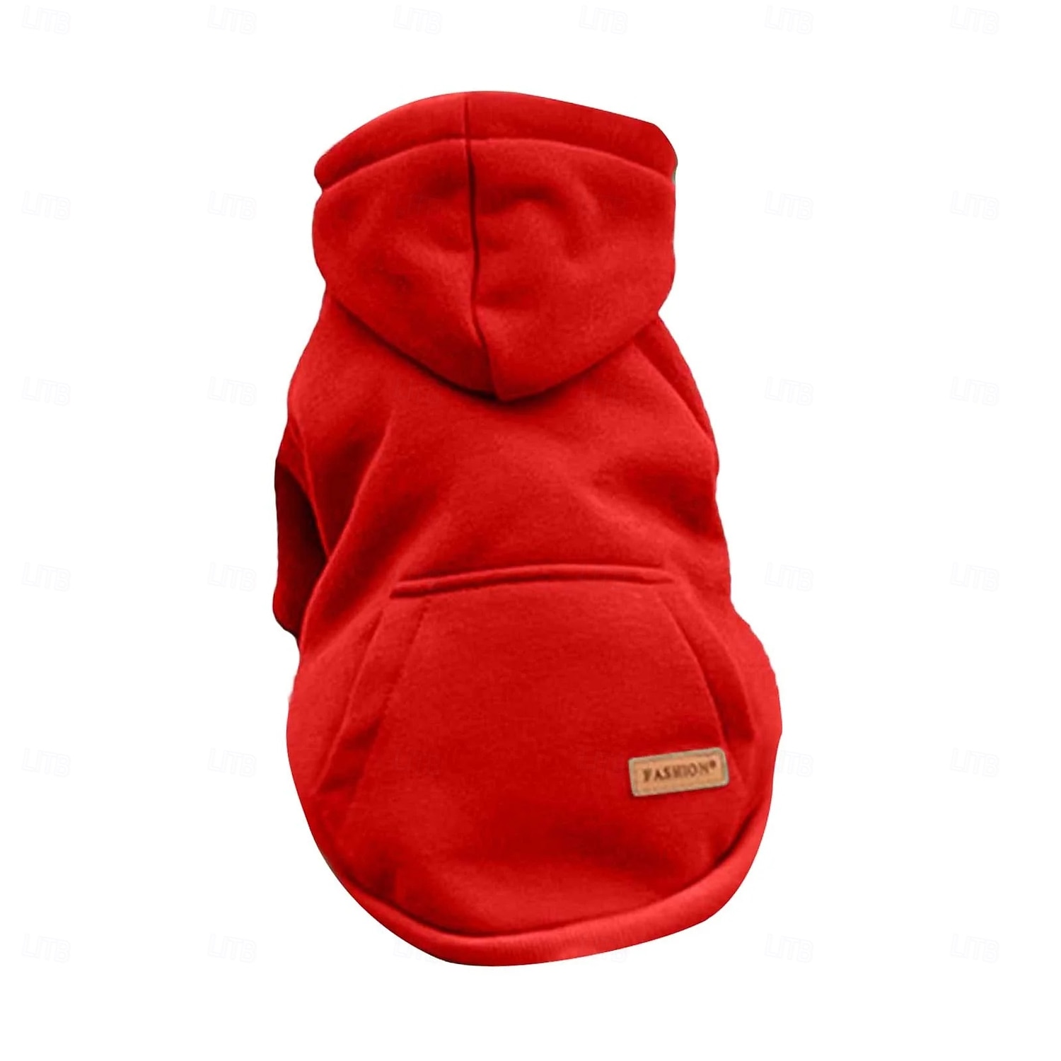 Suéteres para perros pequeños, suéter cálido de otoño para niños, suéter para cachorros medianos con bolsillo de vellón para perros pequeños, sudadera con capucha de invierno para niñas, ropa para mascotas. 2026 - $21.99 –P2