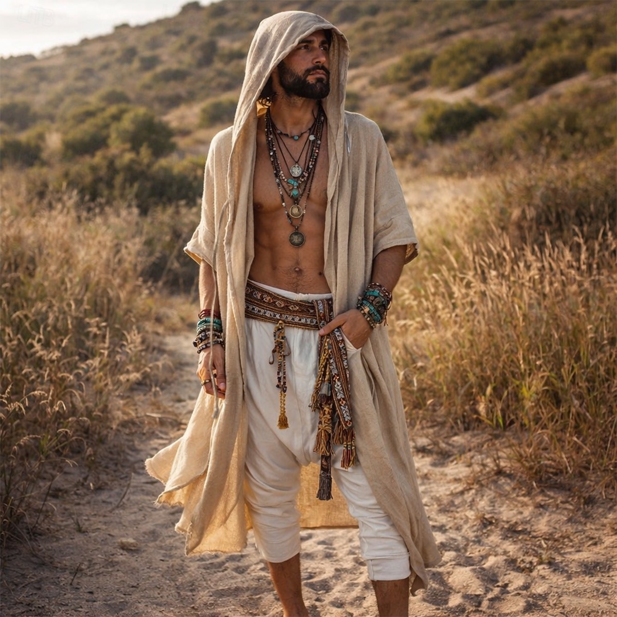 رجالي قميص كتان قميص صيفي قميص غير رسمي قميص الشاطئ يهز كتفيه لون خالص / عادي فضفاض ملابس الشارع مشمشي كم قصير مع قبعة الصيف الربيع ملابس مع قبعة 2026 - $31.99 –P1