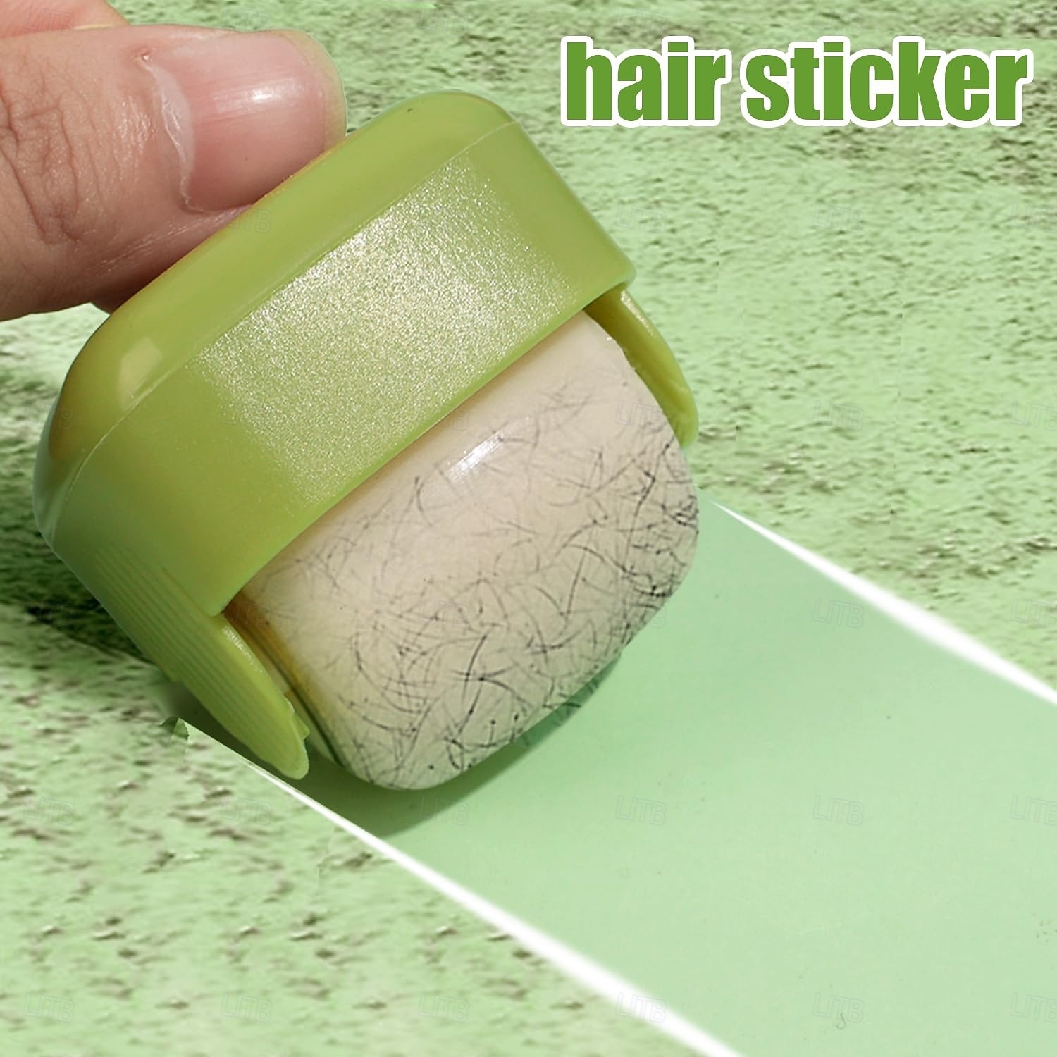 2 rolos adesivos para remover pelos de animais, laváveis e reutilizáveis, para roupas, ferramentas de limpeza contra poeira, rolo de pelúcia com bola adesiva de 2026 por $10.49 –P7