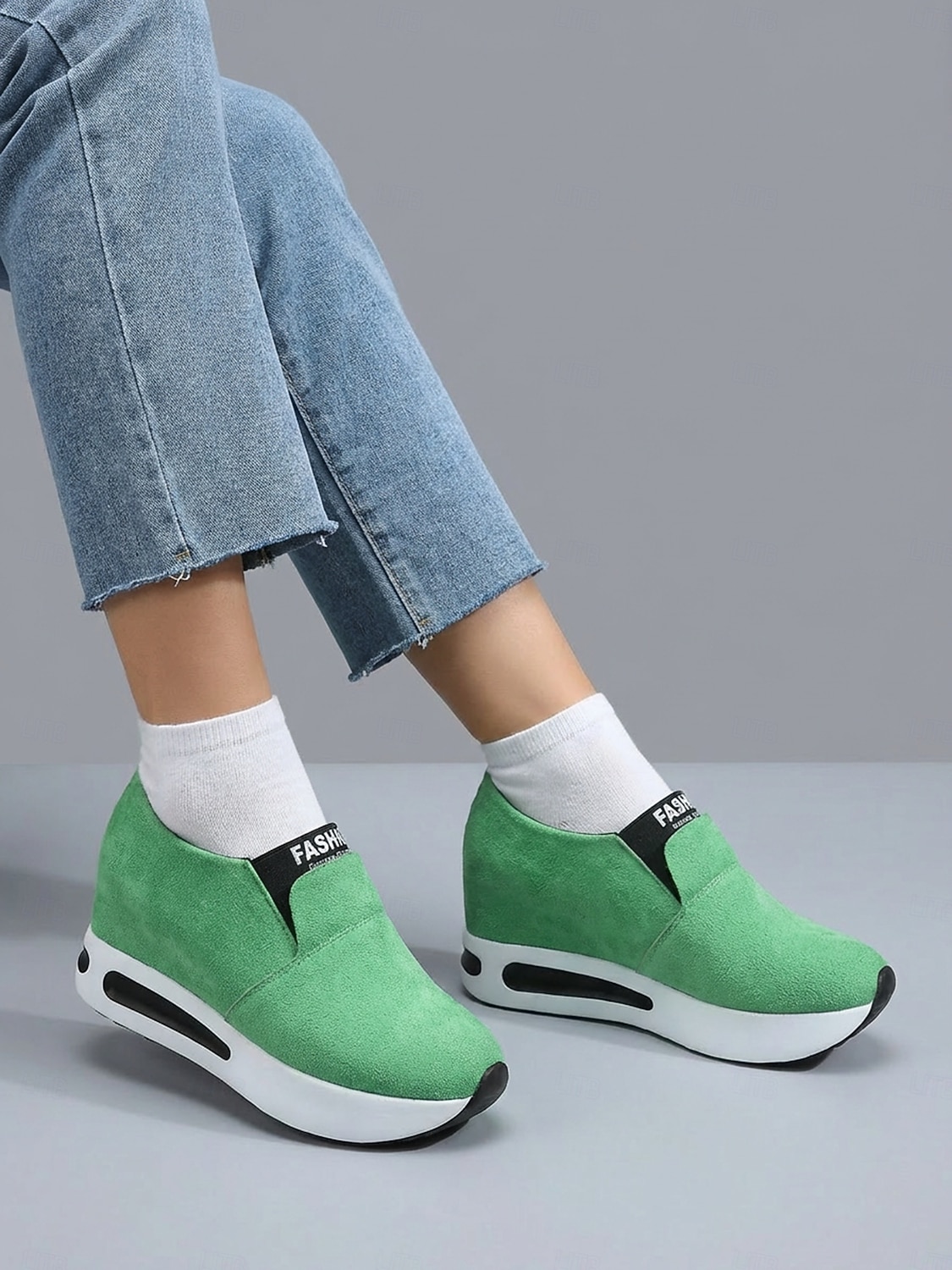 scarpe da ginnastica slip-on verdi da donna per il giorno di San Patrizio: scarpe da passeggio leggere con plateau per le celebrazioni dei festival irlandesi, sfilate, feste, viaggi e abbigliamento quotidiano del 2026 a $26.99 –P2