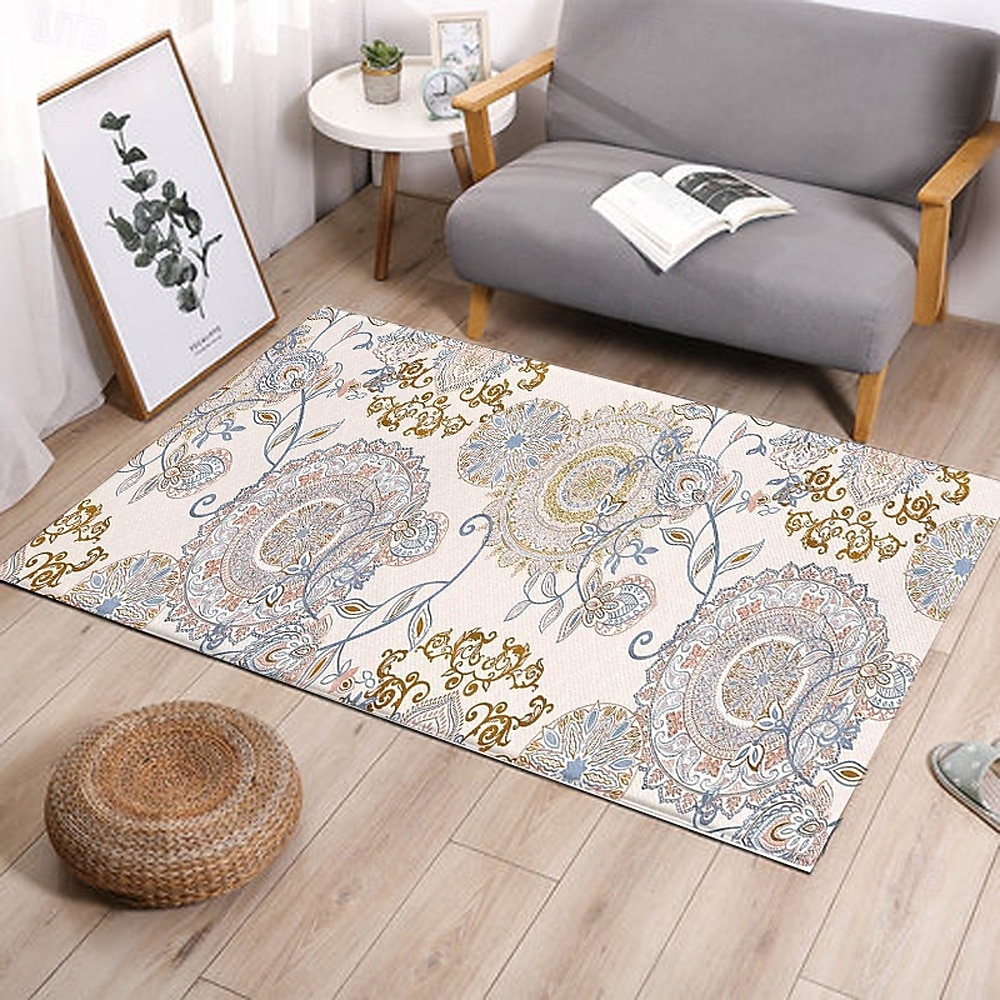 Hallway Runner Rug Bohemian Patterned Flannel Fabric Printed Home Floor Decoration Mat Non Slip Soft Door Mat Entrance Bathroom Floor Rug 2026 - $18.99 –P6