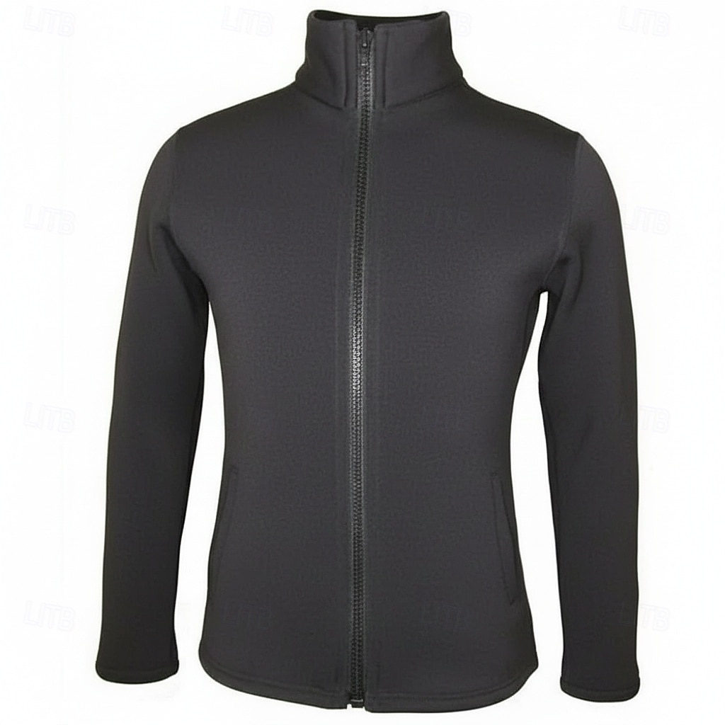 Figure Skating Fleece Jacket Women's Girls' Ice Skating Jacket Top Black Pink Blue Stretchy Training Competition Skating Wear Thermal Warm Crystal / Rhinestone Long Sleeve Ice Skating Figure Skating 2026 - $105.99 –P3