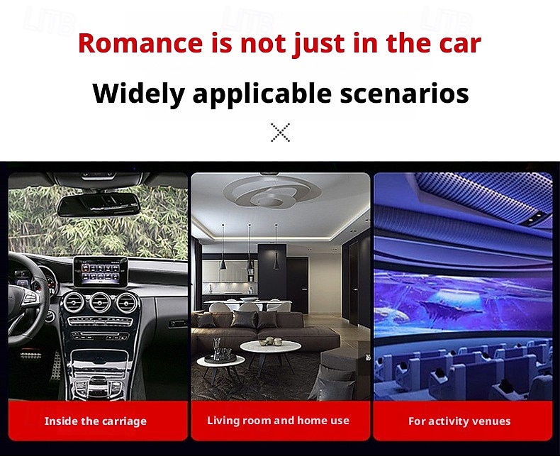 Car mounted Starry Sky USB Starry Sky Light Atmosphere Light Car Modification Interior Decoration Starry Sky Top Projection Light 2026 - $28.99 –P14