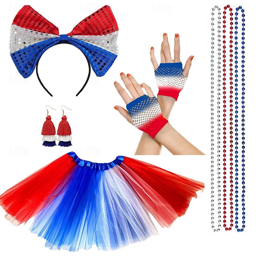 Altri accessori Cosplay Adulti Per donna Giorno dell'Indipendenza / 4 Luglio 4 Luglio Feste Festival Vestirsi del 2026 a $20.99 –P1