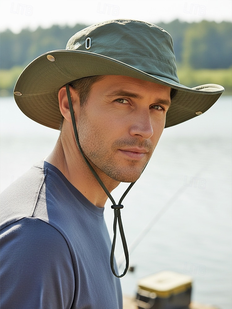 Chapeau d'extérieur pour homme en polyester à séchage rapide – plusieurs couleurs – idéal pour les activités de plein air et le quotidien de 2026 ? $9.99 –P1