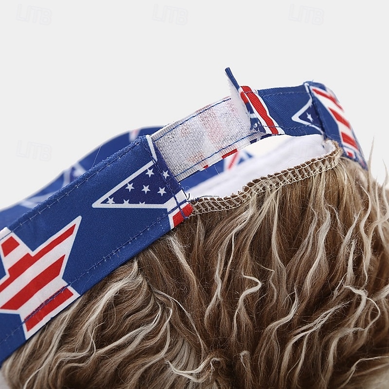Casquette à visière Drapeau Américain Étoiles et rayures Rétro Vintage Drôle Patriotique 1776-2026 pour Unisexe Adulte Impression 3D  pour Jour de l'Indépendance / 4 Juillet 4 Juillet Extérieur de 2026 ? $20.99 –P5