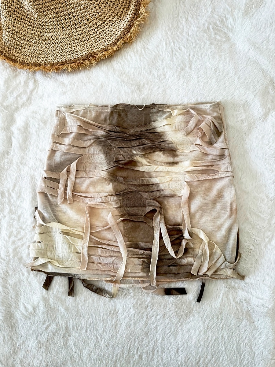 Mujer Bañadores Tapadera Falda Traje de baño Malla Vacaciones Ropa de playa Tie-dye Sin Mangas Trajes de baño 2026 - $19.99 –P10