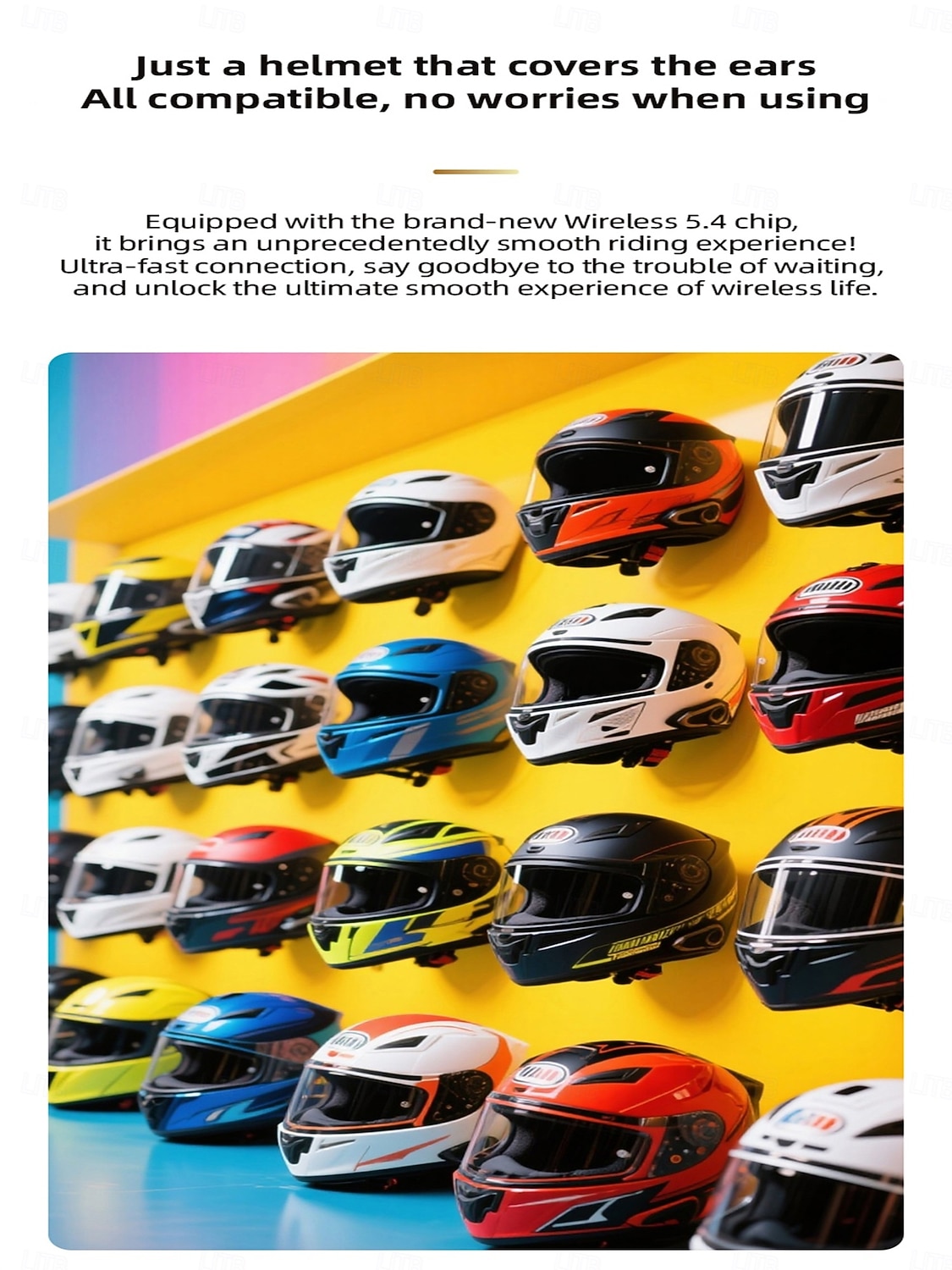 Nieuwe Y30A cross-border motorhelm Bluetooth-oortjes voor motorrijden met een groot bereik voor luisteren, muziek en bellen. 2026 - $28.99 –P9