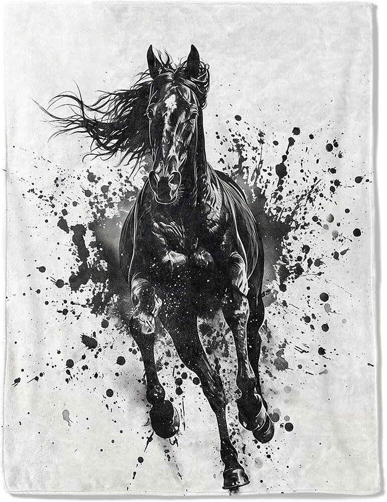 День независимости Одеяло Флисовые одеяла Плед для дивана Лошадь Подарок Классика 3D Диван Кровать Декоративное одеяло Теплое одеяло Домашний декор 2026 - ₩37958 –P6