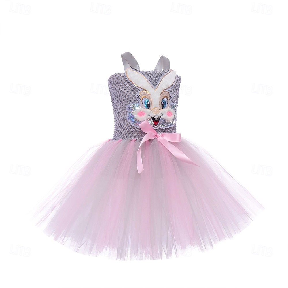 Tutu Robe Princess Animal Easter Bunny Dresses Funny Kid's Girls' Children's Day Easter Carnival Party Dress Up 2026 - $24.99 –P6