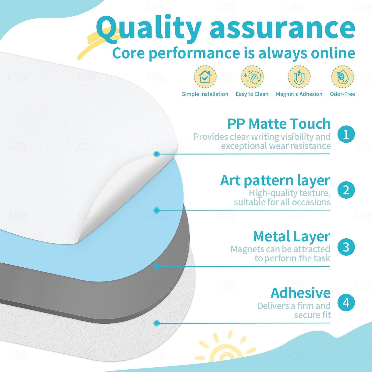Geométrico Adesivos de Parede Sala de Estudo / Quarto Infantil & Jardim de Infância, Removível / Pré-colar Vinil Decoração do lar Decalque 1pç de 2026 por $28.99 –P11