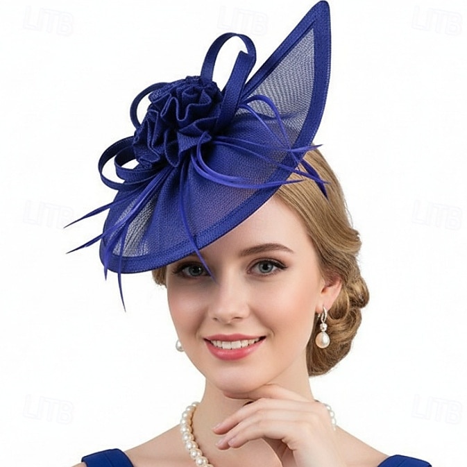 Cappello Fascinator affascinante Gentildonna Costume Per donna Mascherata Ascot Festival delle corse di cavalli Adulti Copricapo del 2026 a $50.99 –P5